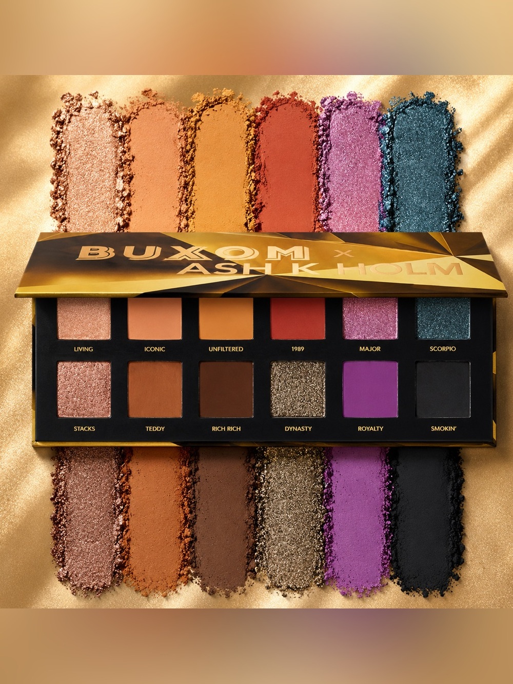Buxom x Ash K Holm Eyeshadow Palette NIB Sealed Limited Edition 🎨